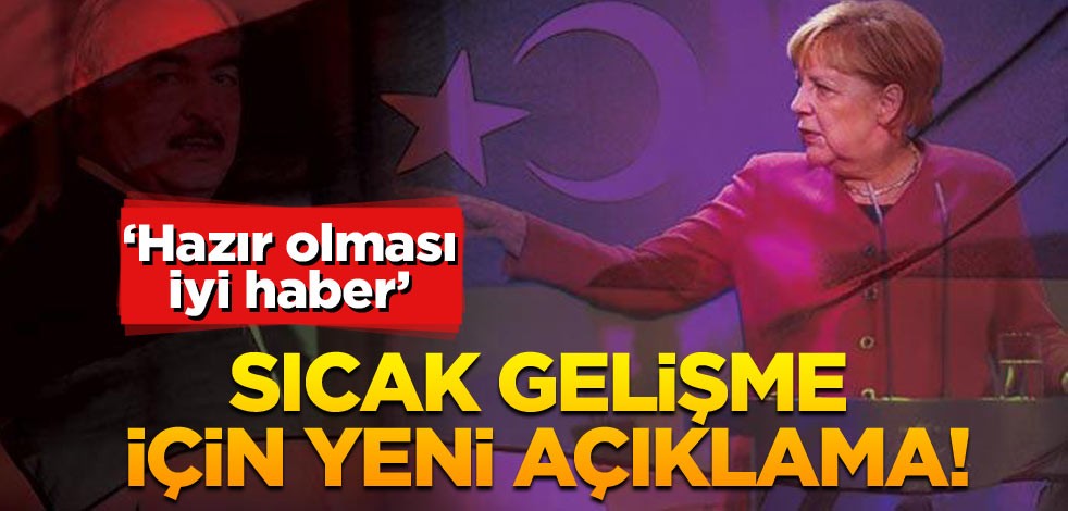 Sıcak gelişme için yeni açıklama! ‘Hazır olması iyi haber’
