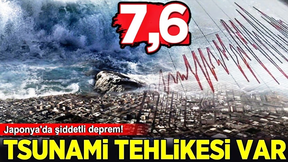 Şiddetli deprem sonrası Japonya'da yol çöktü... Şoktalar