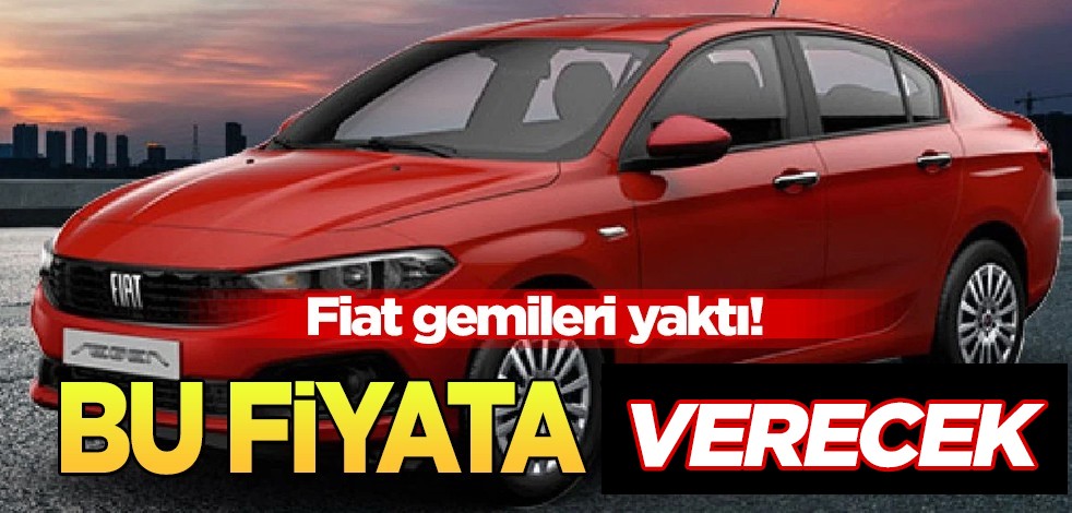 Sıfır otomobil bu fiyata satılıyor! Fiat: Bu sezonun fiyatı