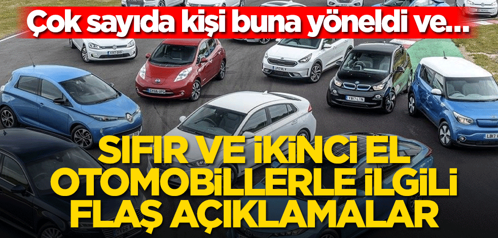 Sıfır otomobil ve ikinci el otomobiller yatırım aracı oldu