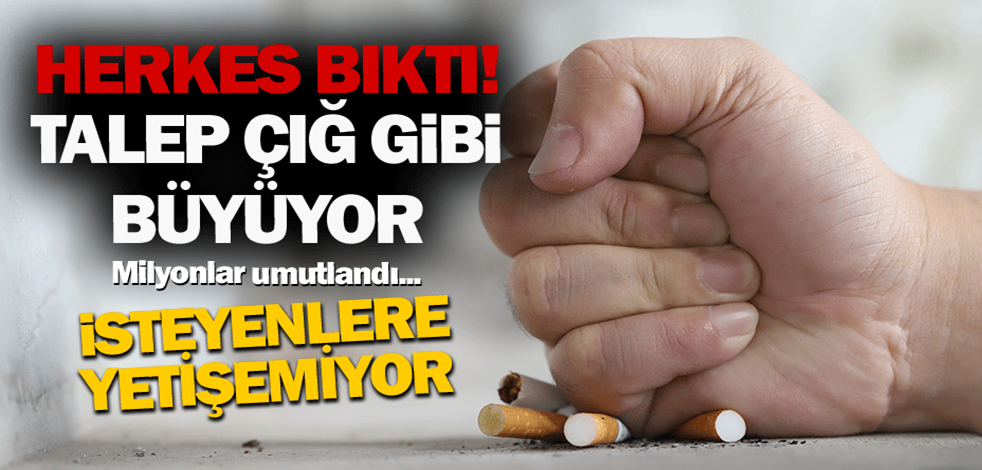 Sigara bırakmayı isteyenlere müjdeyi verdi! 3. günde bıktım dedirtti...