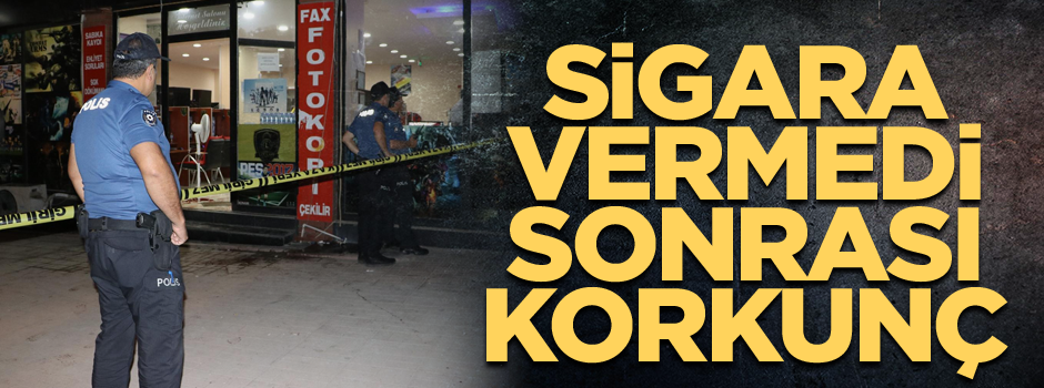 Sigara vermedi sonrası korkunç