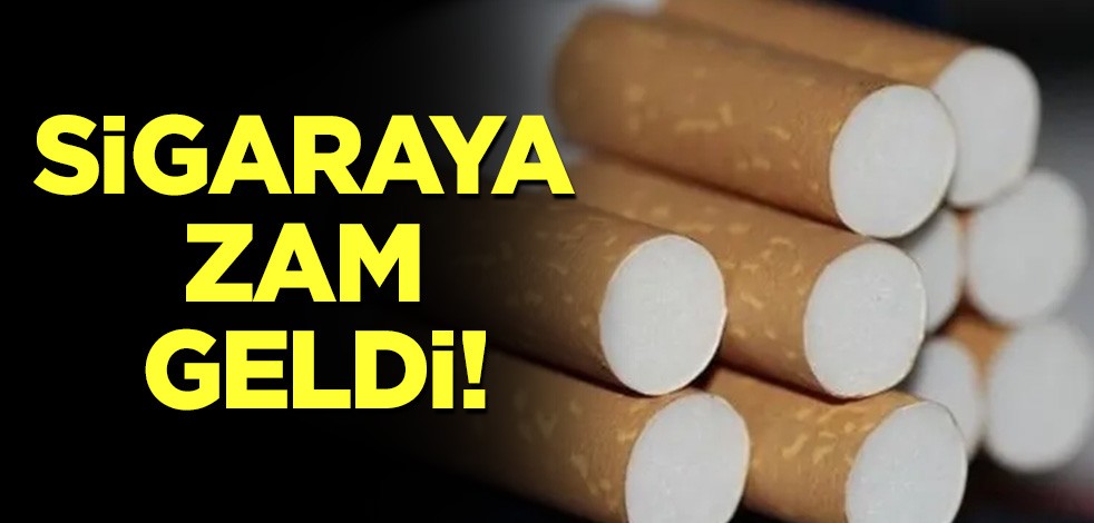 Sigaraya zam geldi!