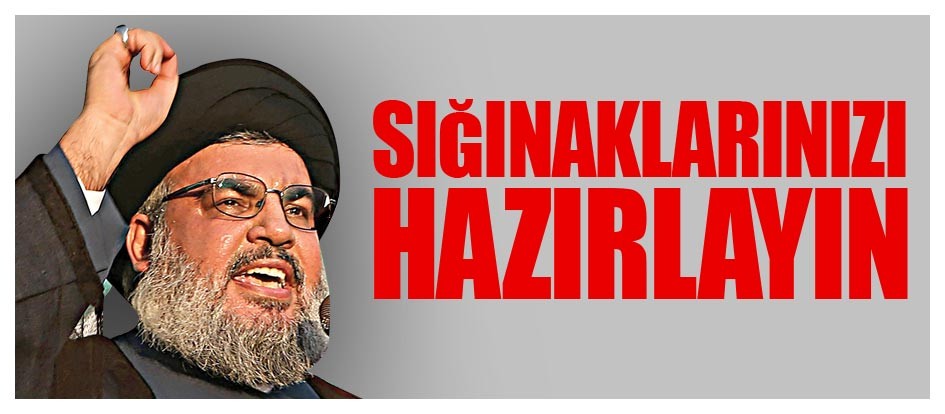 Sığınaklarınızı hazırlayın