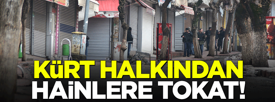 Siirt halkı teröristlere kapılarını açmadı