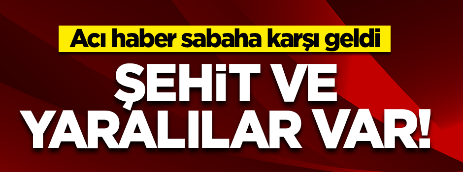 Siirt'te 1 asker şehit oldu