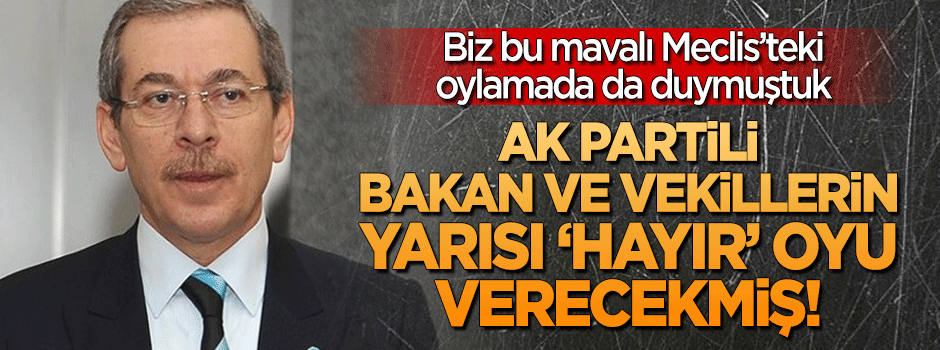 Sıkıyönetimde kabul edilen anayasa OHAL’de niye değişmesin?