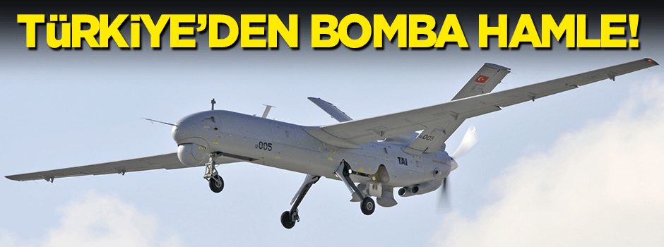 Silahlı İHA'ya müthiş özellik kazandırıldı