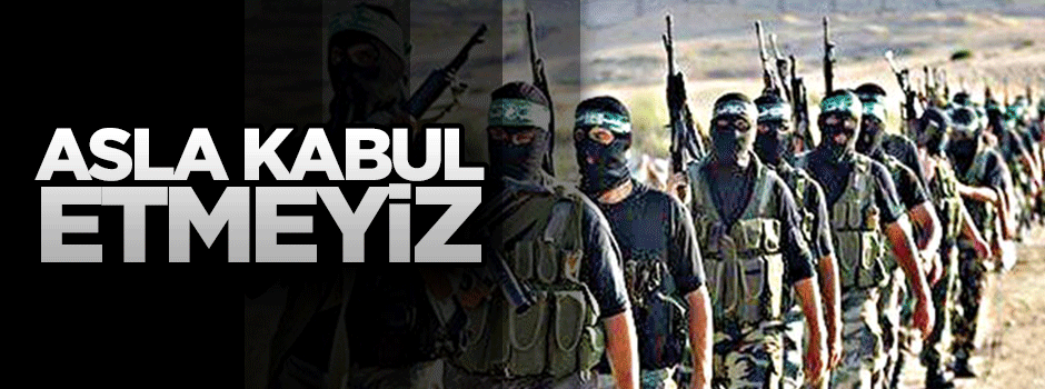 ‘Silahsızlandırılmayı asla kabul etmeyiz’