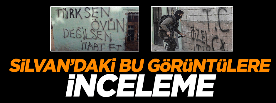 Silvan'daki duvar yazılarına inceleme
