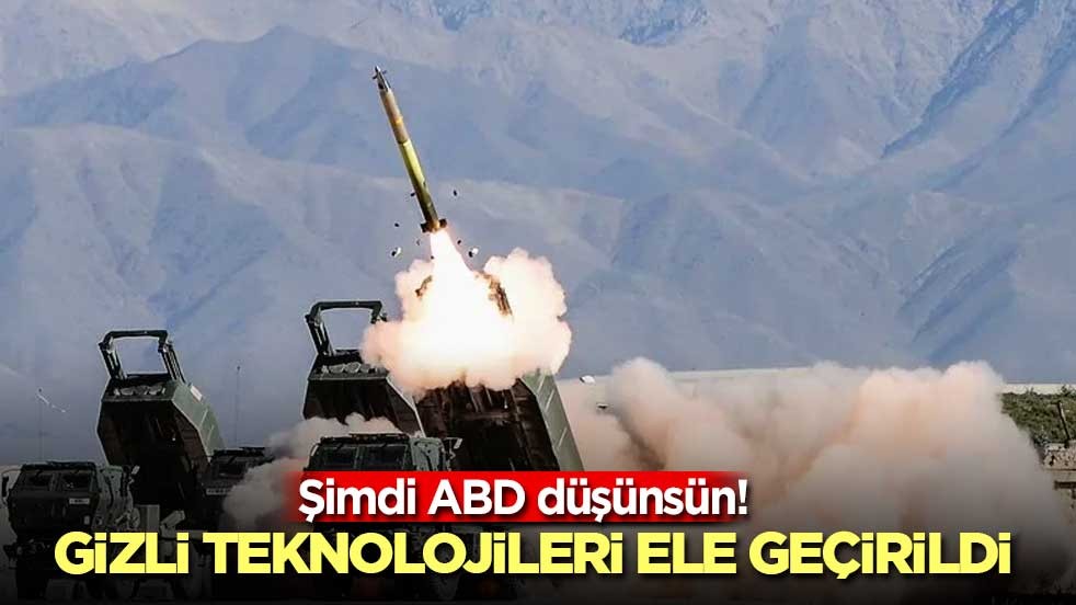 Şimdi ABD düşünsün! Gizli teknolojileri ele geçirildi