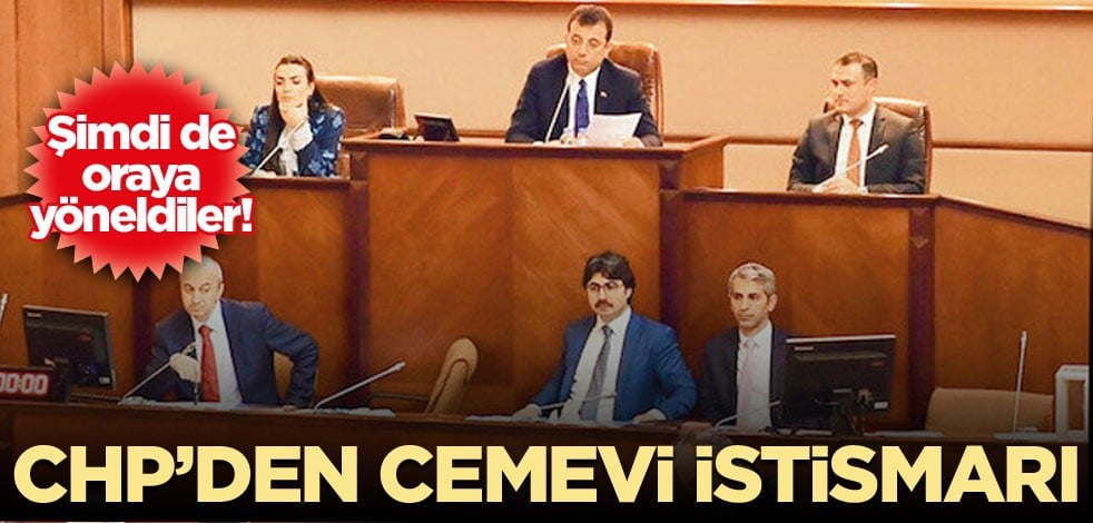 Şimdi de oraya yöneldiler! CHP’den cemevi istismarı