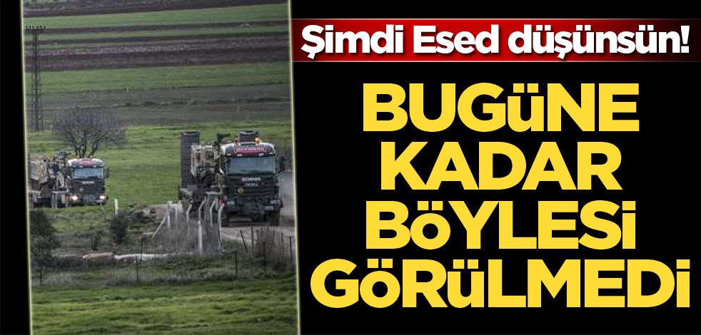 Şimdi Esed düşünsün! Bugüne kadar böylesi görülmedi