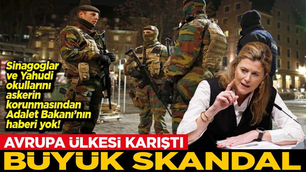 Sinagoglar ve Yahudi okullarını askerin korunmasından Adalet Bakanı’nın haberi yok! Büyük skandal