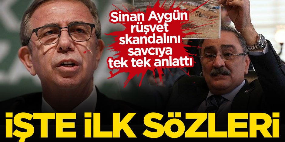 Sinan Aygün CHP'deki rüşvet krizine ilişkin iddialarını savcıya anlattı
