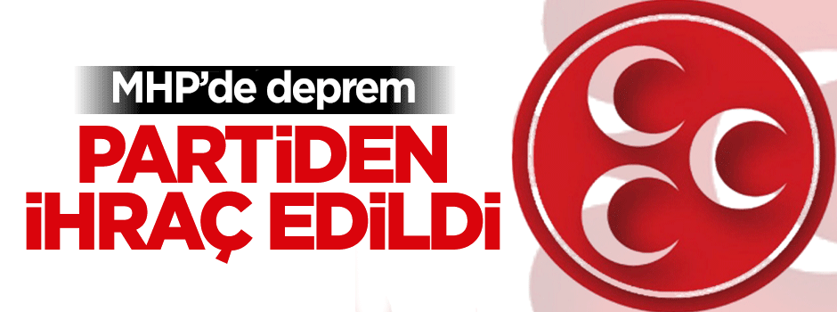 Sinan Oğan MHP'den ihraç edildi