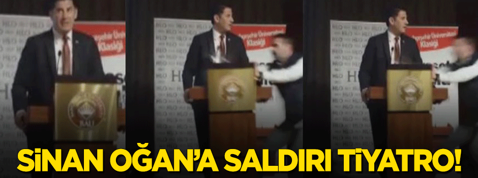 Sinan Oğan’a saldırı tiyatrodur