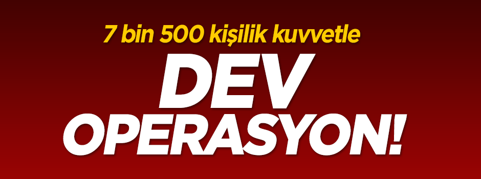 Sincar'da DAEŞ'e geniş çaplı operasyon!