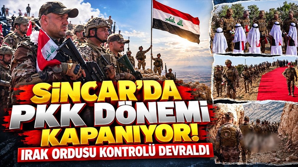 Sincar'da PKK dönemi kapanıyor! Irak ordusu kontrolü devraldı