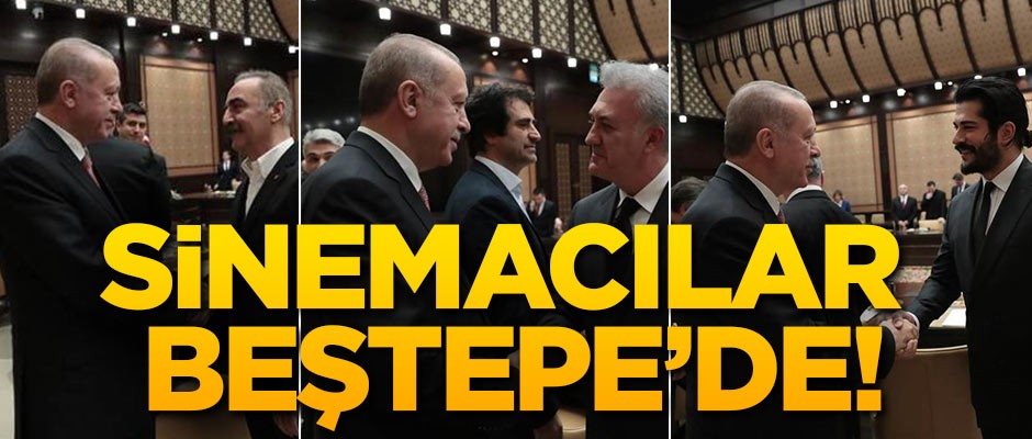 Sinemacılar Beştepe'de!
