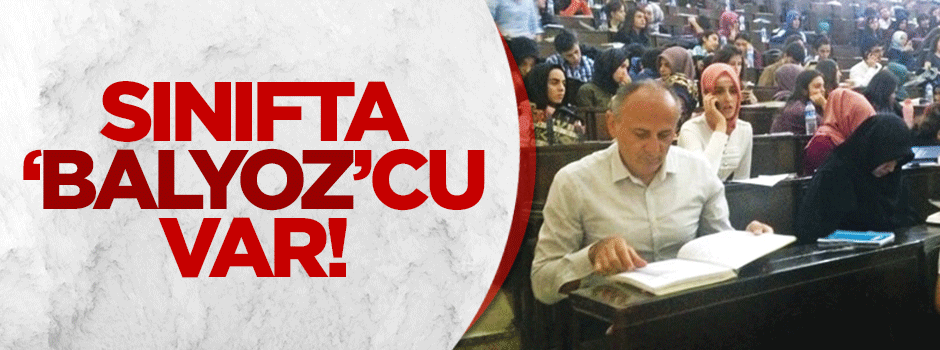 Sınıfta 'balyoz'cu var