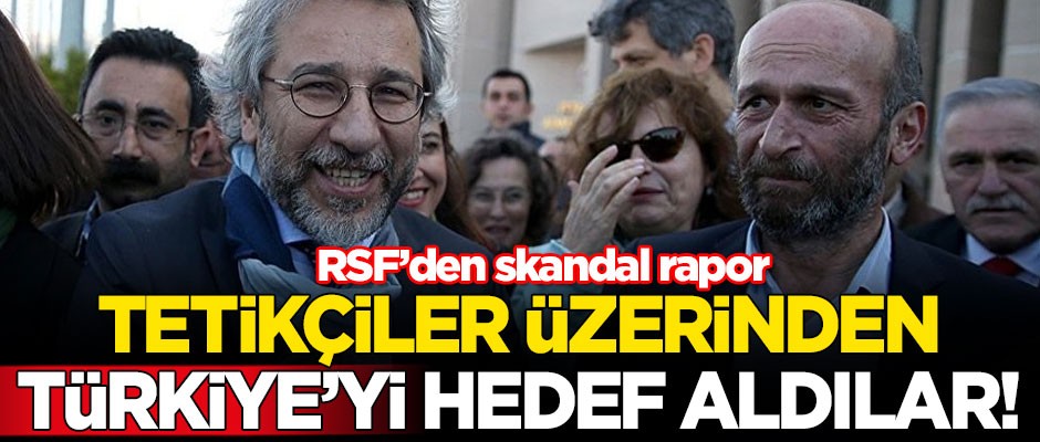 Sınır Tanımayan Gazeteciler örgütü Türkiye'yi hedef aldı