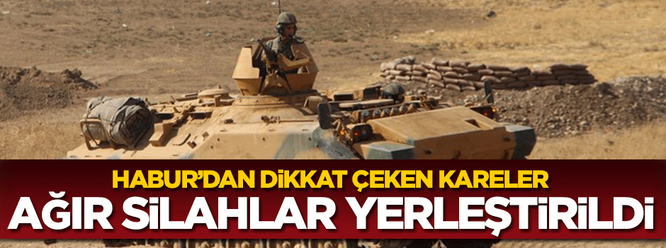 Sınırda askeri hareketlilik sürüyor
