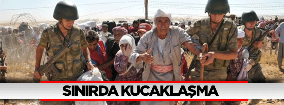 Sınırda kucaklaşma