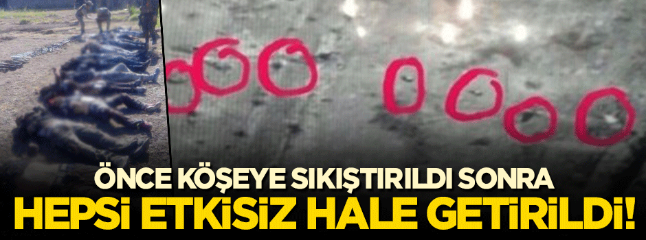 Sınırı geçmeye çalışan PKK'lılara operasyon!