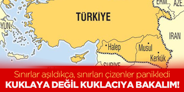 Sınırlar aşıldıkça, sınırları çizenler panikledi