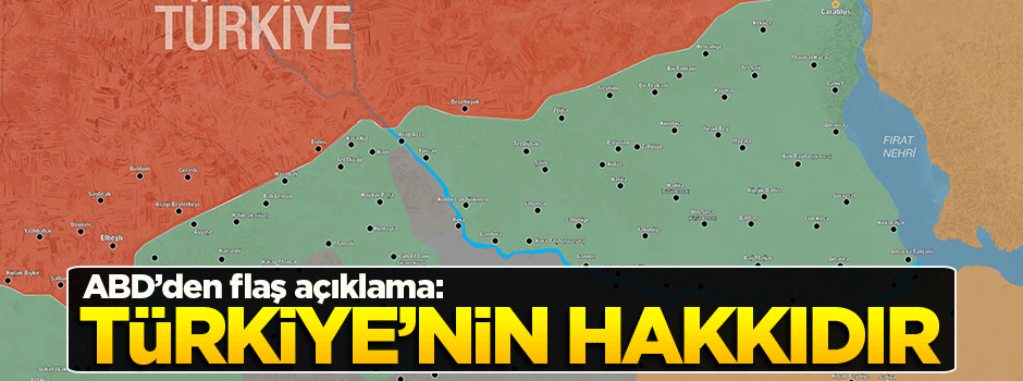 'Sınırlarını korumak Türkiye'nin hakkıdır'