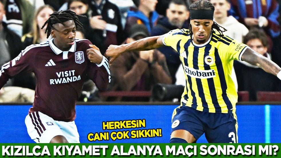 Sinirler çok gergin: Alanyaspor maçından sonra kıyamet kopabilir! Kadro dışı kararları