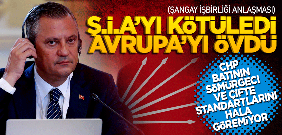 ŞİÖ’yü kötüledi Avrupa Birliği’ni övdü