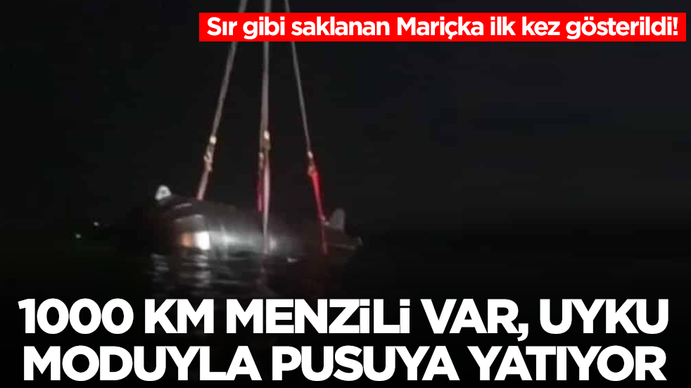 Sır gibi saklanan Mariçka ilk kez gösterildi: 1000 km menzili var, uyku moduyla pusuya yatıyor