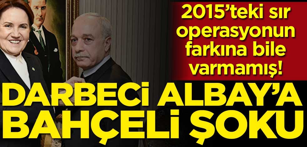Sır operasyon! 15 Temmuz darbecisini Bahçeli kapı dışarı etmiş…