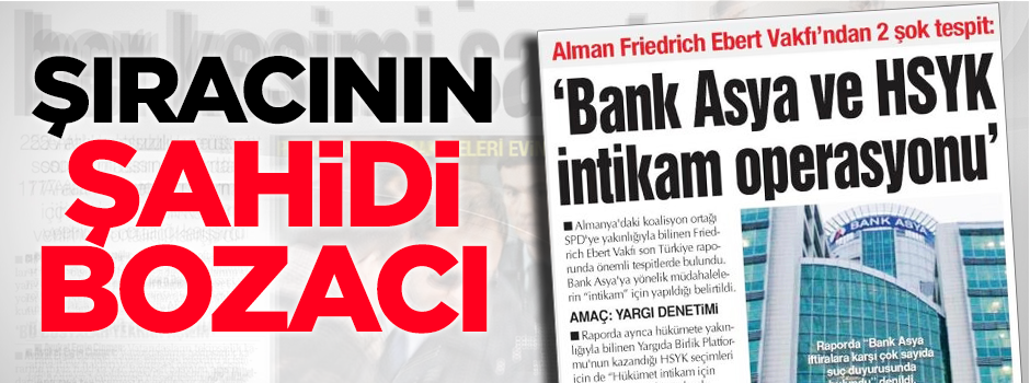 Şıracının şahidi bozacı