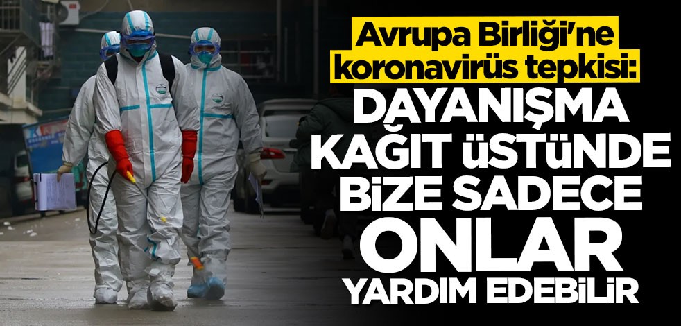 Sırbistan'dan AB'ye salgın tepkisi: Dayanışma kağıt üstünde
