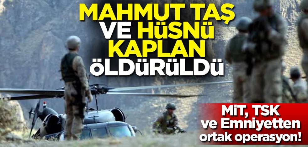 Şırnak'ta 3 terörist öldürüldü