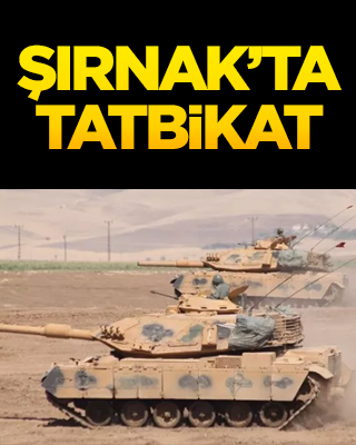 Şırnak'ta polis ekipleri silahlı soygun tatbikatı yaptı