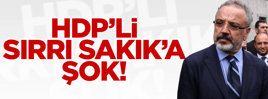 Sırrı Sakık'ı şoke eden anket