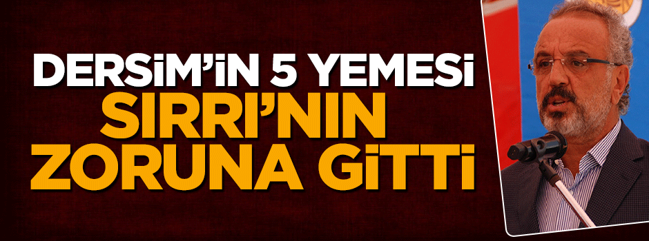 Sırrı Sakık'tan Galatasaray'a tuhaf tepki
