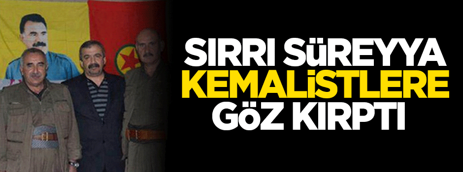 Sırrı Süreyya, Kemalistlere göz kırptı
