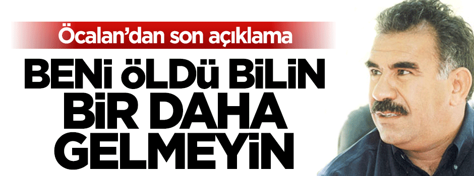 Sırrı Süreyya Önder: Beni öldü bilin bir daha da gelmeyin