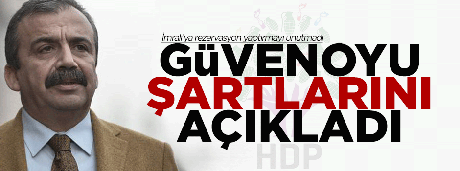 Sırrı Süreyye Önder, güvenoyu şartılarını açıkladı