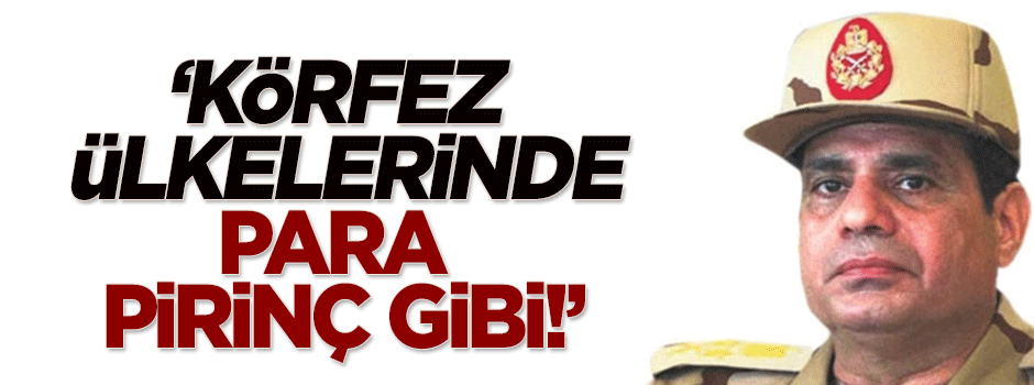 Sisi: Körfez ülkelerinde para pirinç gibi