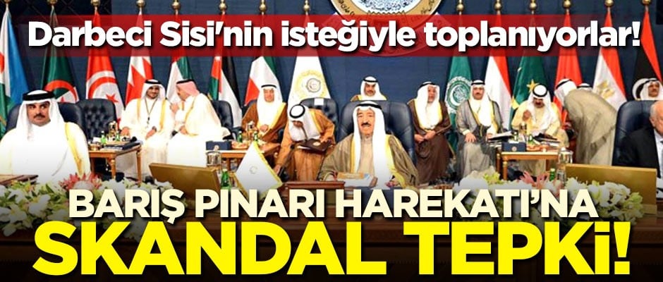 Sisi'nin isteğiyle toplanıyorlar! Barış Pınarı Harekatı'na skandal tepki