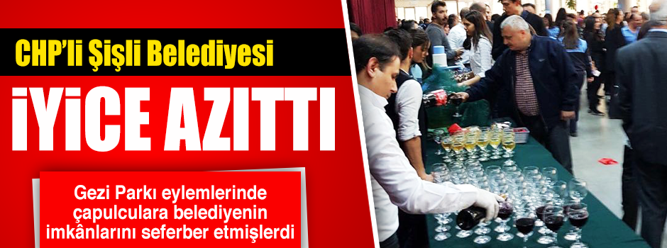 Şişli Belediyesi alkol yasağını deldi