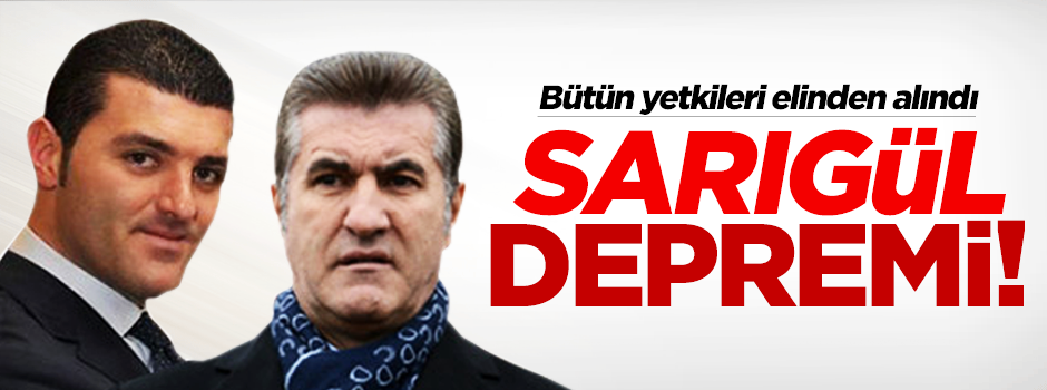 Şişli Belediyesi'nde Sarıgül depremi!