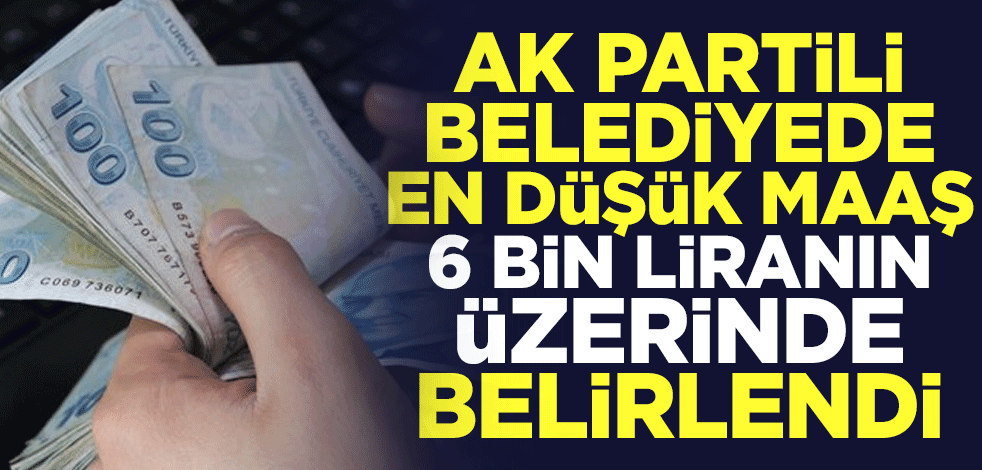 Sivas Belediyesi'nde en düşük maaş 6 bin liranın üzerinde belirlendi