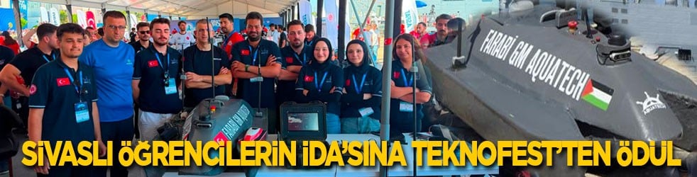 Sivaslı öğrencilerin insansız deniz aracına TEKNOFEST’ten ödül